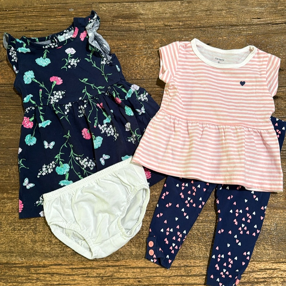 Carter’s 4 Piece Outfit Set - Picture 1 of 5